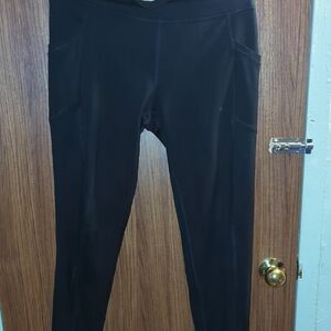 H&M Black High-Waist Leggings